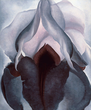 Black Iris Georgia O'Keefe Print