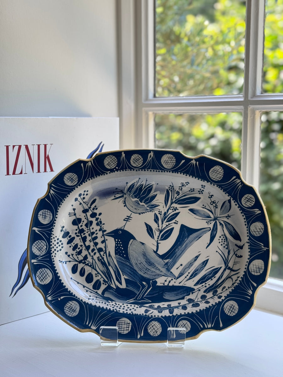 Blue Bird Plate I