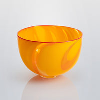 Orange Swirl Bowl