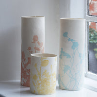 Liz Emtage - Medium Vase/Tea Light Yellow